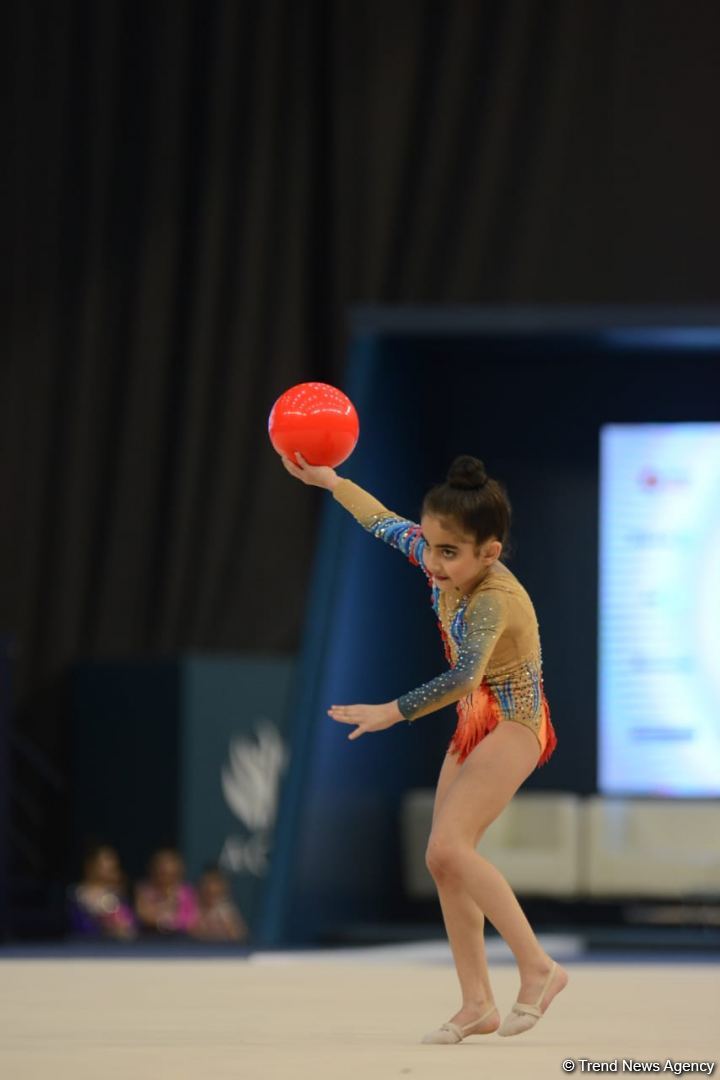 Second day of 27th Baku Championship in Rhythmic Gymnastics among Age Categories kicks off (PHOTO)