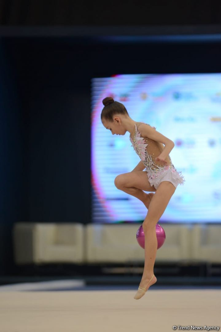 Second day of 27th Baku Championship in Rhythmic Gymnastics among Age Categories kicks off (PHOTO)