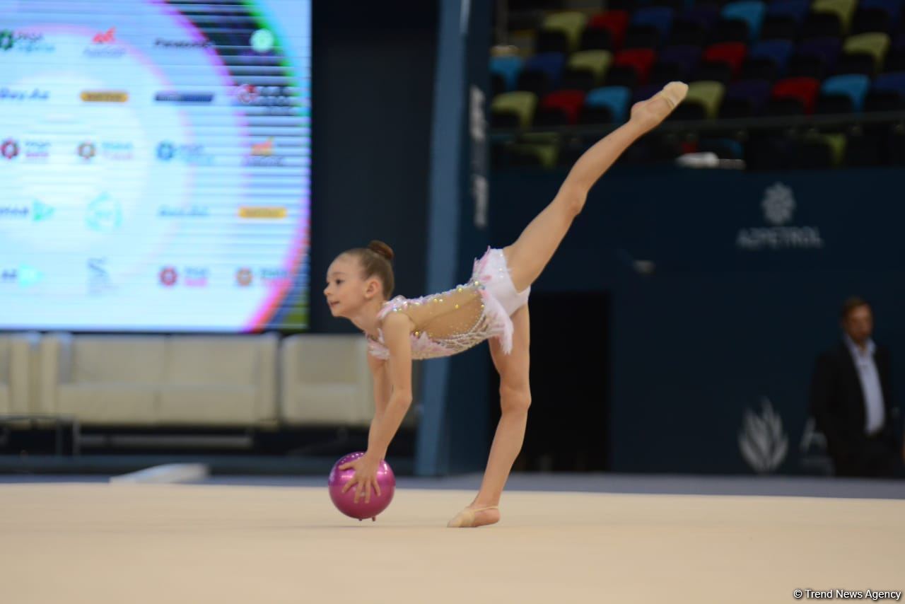 Second day of 27th Baku Championship in Rhythmic Gymnastics among Age Categories kicks off (PHOTO)
