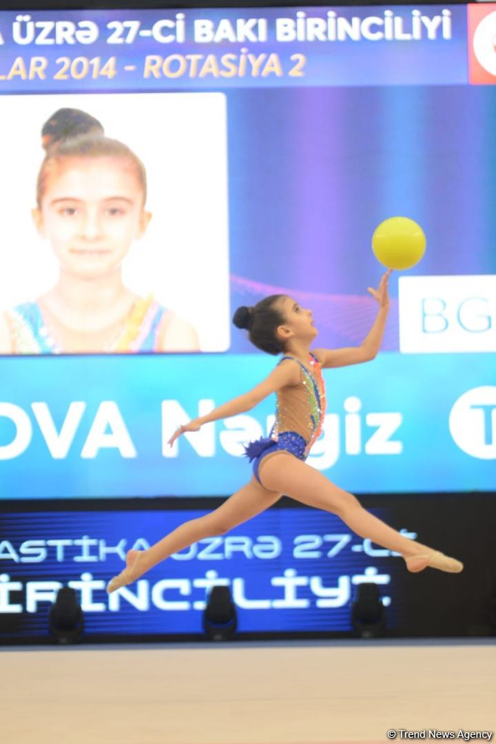 Second day of 27th Baku Championship in Rhythmic Gymnastics among Age Categories kicks off (PHOTO)