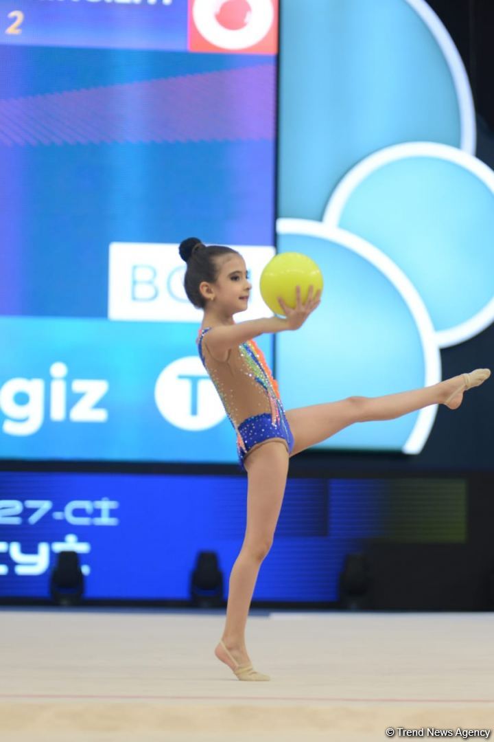 Second day of 27th Baku Championship in Rhythmic Gymnastics among Age Categories kicks off (PHOTO)