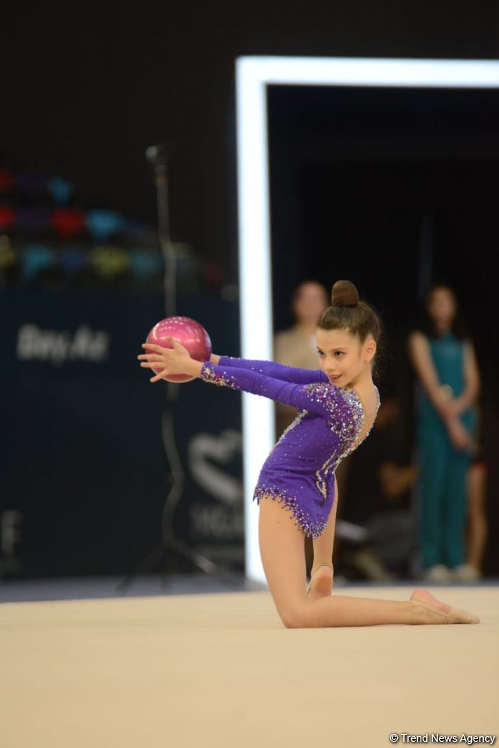 Second day of 27th Baku Championship in Rhythmic Gymnastics among Age Categories kicks off (PHOTO)