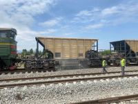 Azerbaijan Railways shares data on level of activity on construction of Barda-Aghdam railway (PHOTO)