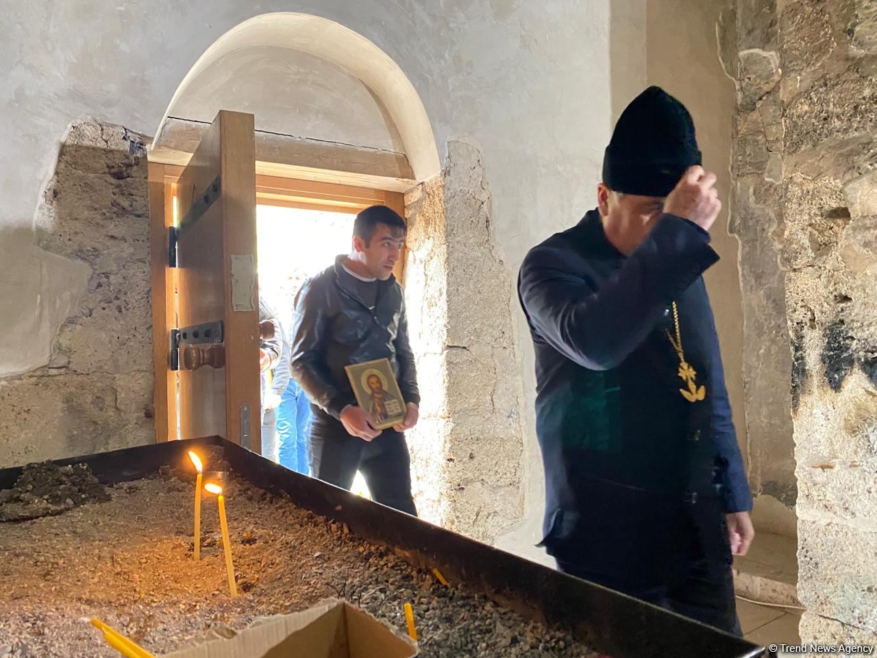 Representative of Albanian-Udi, other Christian communities begin visit to Azerbaijan's Kalbajar (PHOTO)