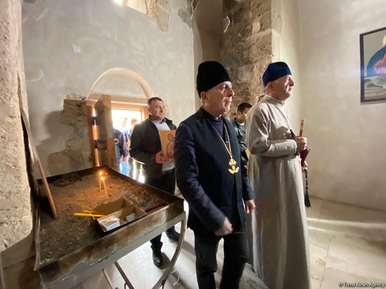 Representative of Albanian-Udi, other Christian communities begin visit to Azerbaijan's Kalbajar (PHOTO)