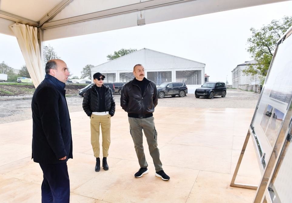 President Ilham Aliyev, First Lady Mehriban Aliyeva visit Shusha (PHOTO/VIDEO)