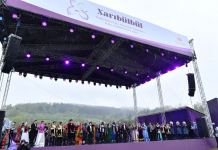 President Ilham Aliyev, First Lady Mehriban Aliyeva attend opening of 5th “Kharibulbul” International Folklore Festival  (PHOTO/VIDEO)