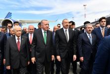 President Ilham Aliyev arrives in Turkiye for working visit (PHOTO)