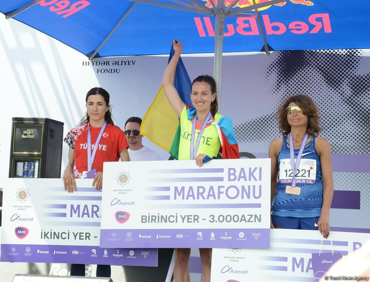Winners of Baku Marathon 2022 awarded (PHOTO)