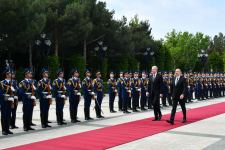Official welcome ceremony held for Lithuanian President Gitanas Nausėda in Baku (PHOTO/VİDEO)