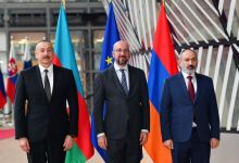 President Ilham Aliyev had meeting with President of European Council and Prime Minister of Armenia in Brussels (PHOTO/VIDEO) (UPDATED)