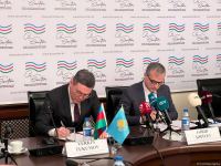 Azerbaijan, Kazakhstan sign memorandum on establishing Expert Council (PHOTO)