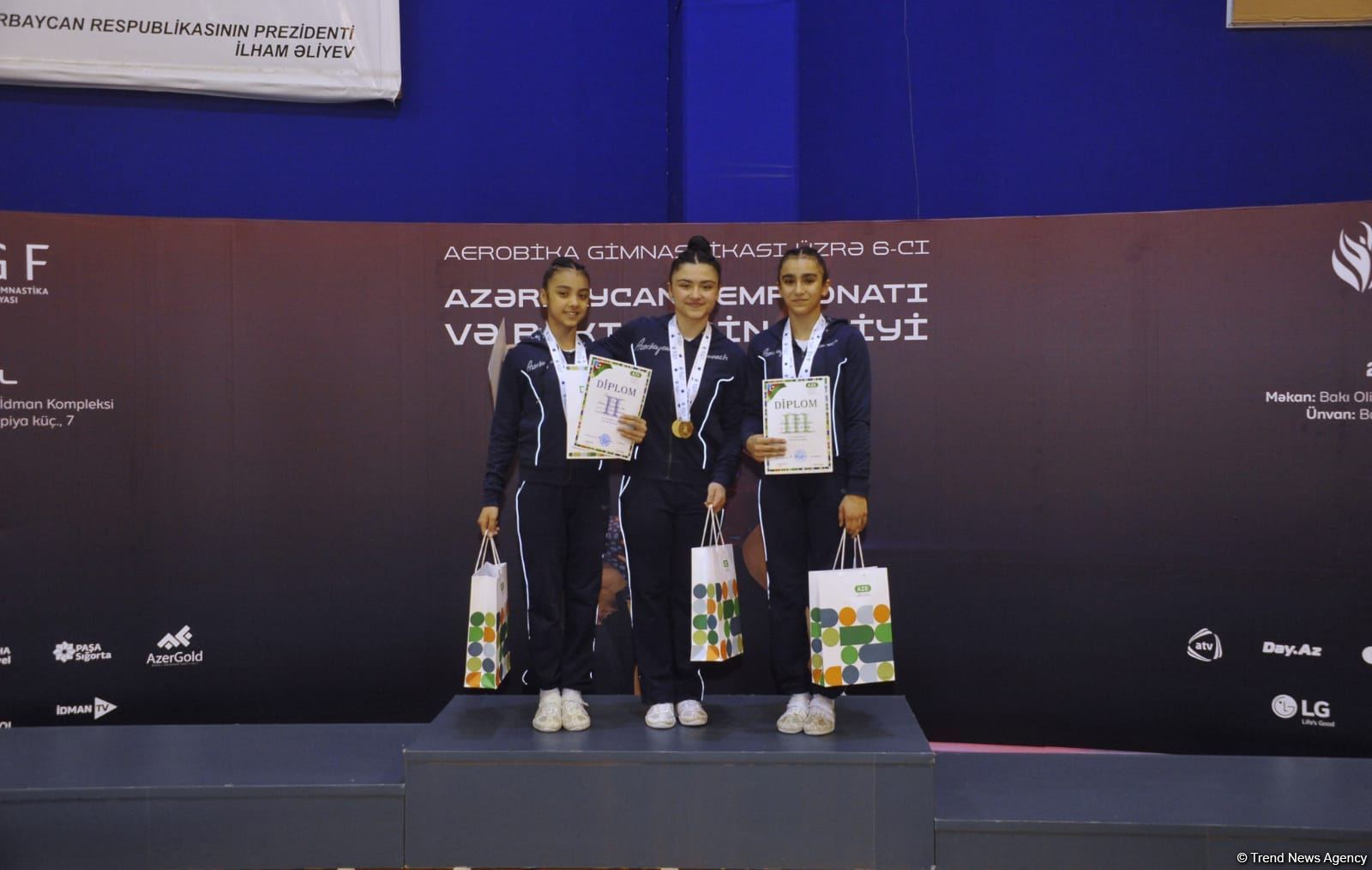 Awards held for winners of 6th Azerbaijan and Baku Championships in Aerobic Gymnastics among pre-juniors and juniors (PHOTO)