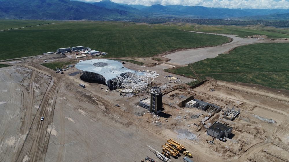President Ilham Aliyev, First Lady Mehriban Aliyeva get acquainted with construction of Zangilan International Airport (PHOTO/VIDEO)