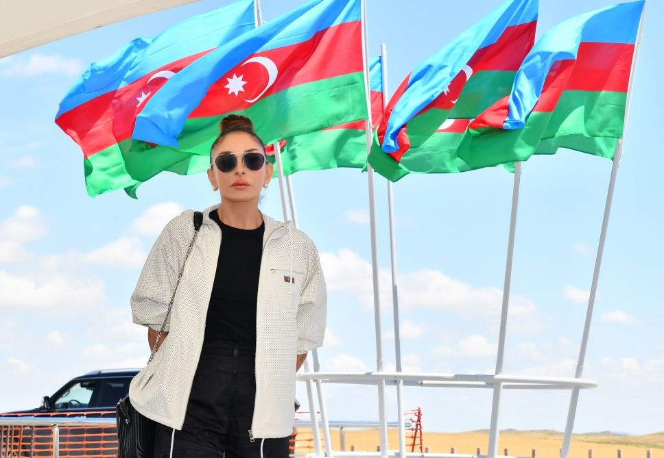 President Ilham Aliyev, First Lady Mehriban Aliyeva visit Fuzuli, Jabrayil and Zangilan districts (PHOTO)