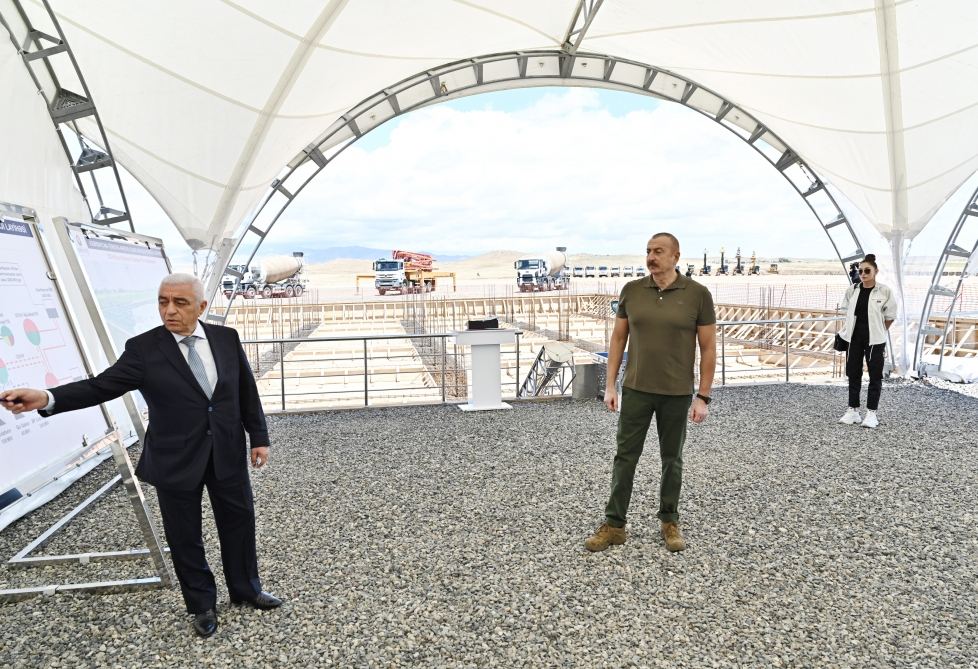 President Ilham Aliyev, First Lady Mehriban Aliyeva visit Fuzuli, Jabrayil and Zangilan districts (PHOTO)