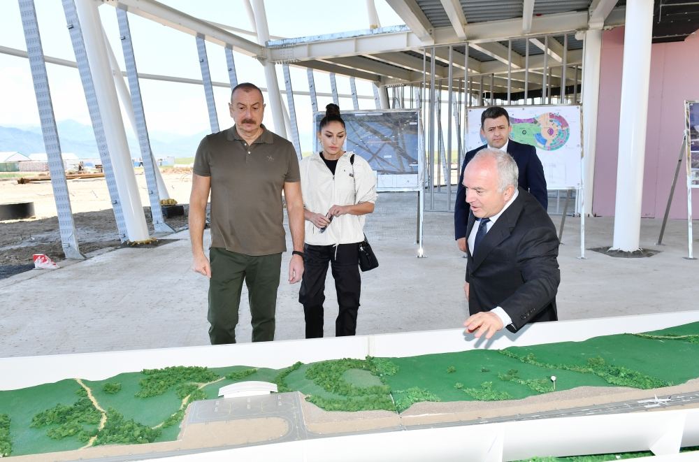 President Ilham Aliyev, First Lady Mehriban Aliyeva visit Fuzuli, Jabrayil and Zangilan districts (PHOTO)