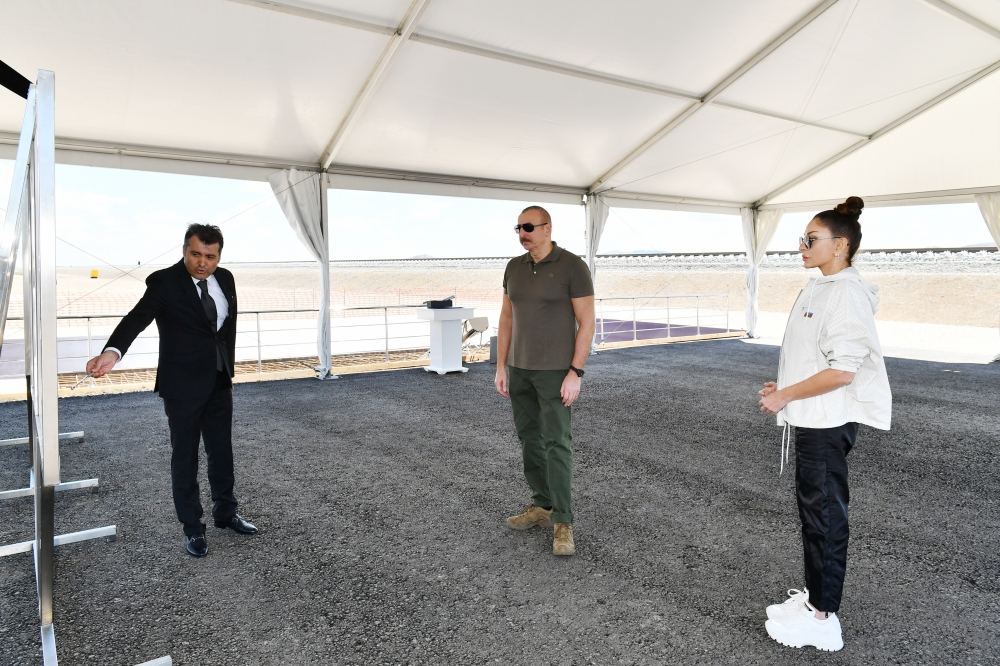 President Ilham Aliyev, First Lady Mehriban Aliyeva visit Fuzuli, Jabrayil and Zangilan districts (PHOTO)
