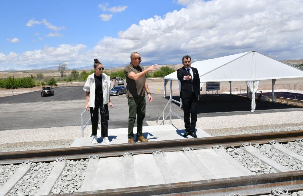 President Ilham Aliyev, First Lady Mehriban Aliyeva visit Fuzuli, Jabrayil and Zangilan districts (PHOTO)