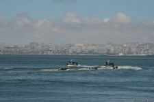 Specialized troops of Azerbaijani Navy forces perform various maneuvers within framework of TEKNOFEST festival in Baku (PHOTO/VIDEO)