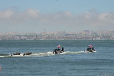 Specialized troops of Azerbaijani Navy forces perform various maneuvers within framework of TEKNOFEST festival in Baku (PHOTO/VIDEO)