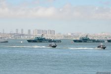 Specialized troops of Azerbaijani Navy forces perform various maneuvers within framework of TEKNOFEST festival in Baku (PHOTO/VIDEO)