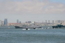Specialized troops of Azerbaijani Navy forces perform various maneuvers within framework of TEKNOFEST festival in Baku (PHOTO/VIDEO)