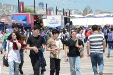 Second day of TEKNOFEST Int'l Aviation, Space & Technology Festival kicks off in Baku (PHOTO)