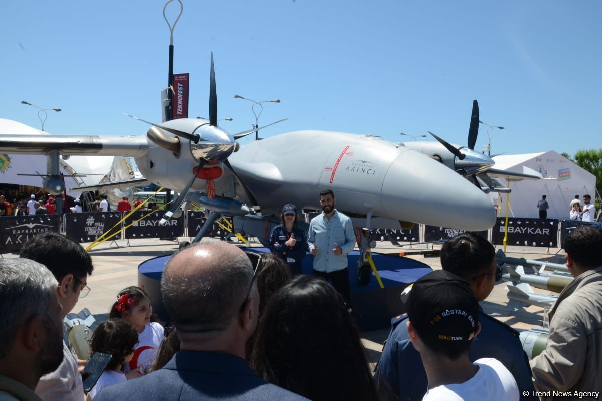 Second day of TEKNOFEST Int'l Aviation, Space & Technology Festival kicks off in Baku (PHOTO)