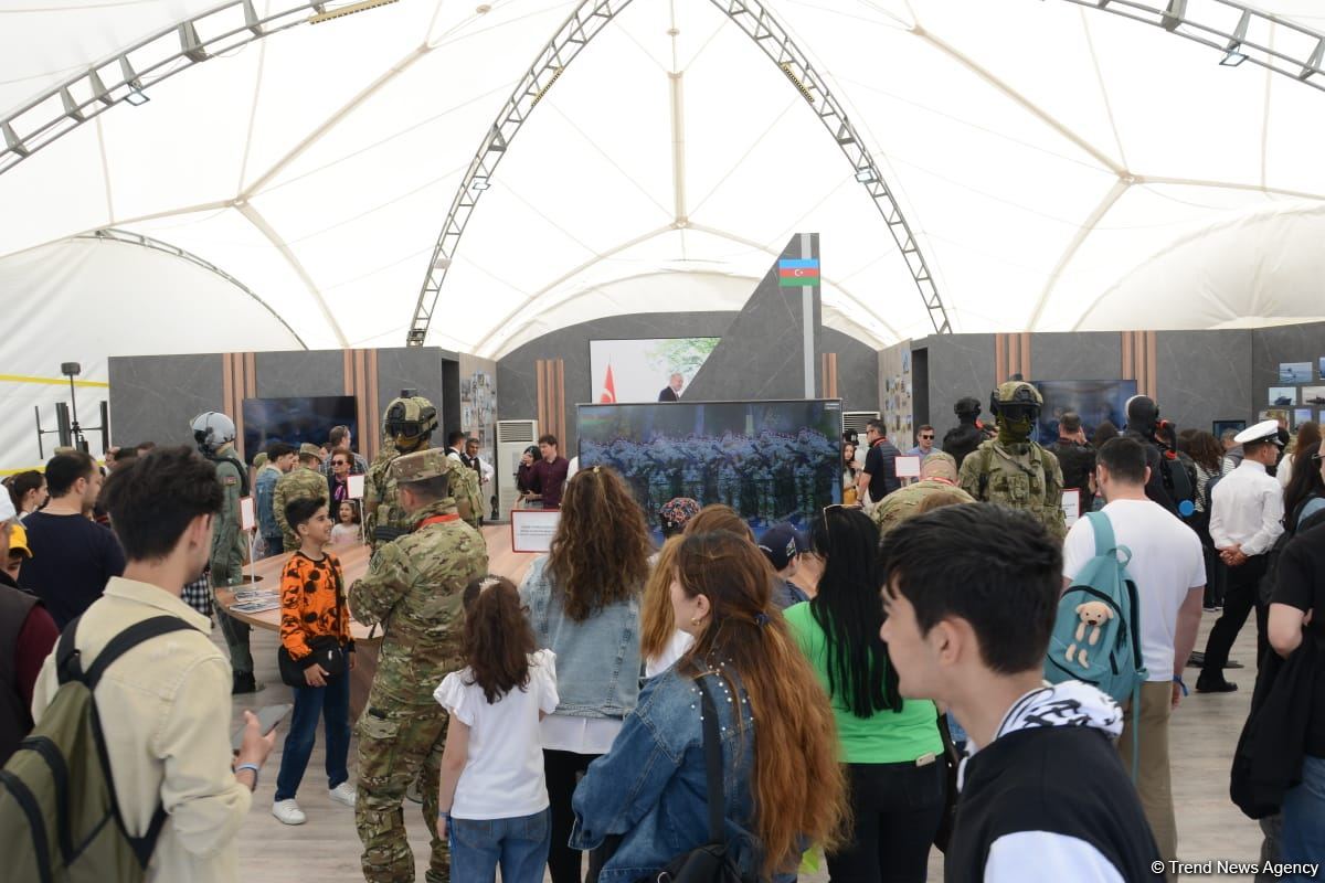 Second day of TEKNOFEST Int'l Aviation, Space & Technology Festival kicks off in Baku (PHOTO)