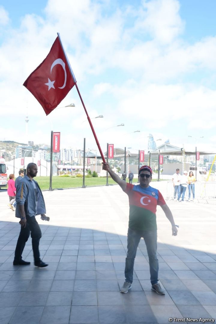 Second day of TEKNOFEST Int'l Aviation, Space & Technology Festival kicks off in Baku (PHOTO)