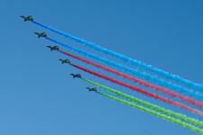 President Ilham Aliyev, President Recep Tayyip Erdogan, First Ladies Mehriban Aliyeva and Emine Erdogan watched air show at TECHNOFEST Azerbaijan (PHOTO)
