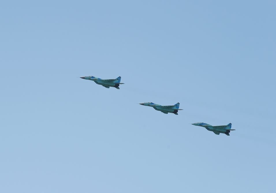 President Ilham Aliyev, President Recep Tayyip Erdogan, First Ladies Mehriban Aliyeva and Emine Erdogan watched air show at TECHNOFEST Azerbaijan (PHOTO)