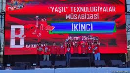 Baku hosts award ceremony for participants and teams of TEKNOFEST festival (PHOTO)