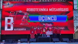 Baku hosts award ceremony for participants and teams of TEKNOFEST festival (PHOTO)