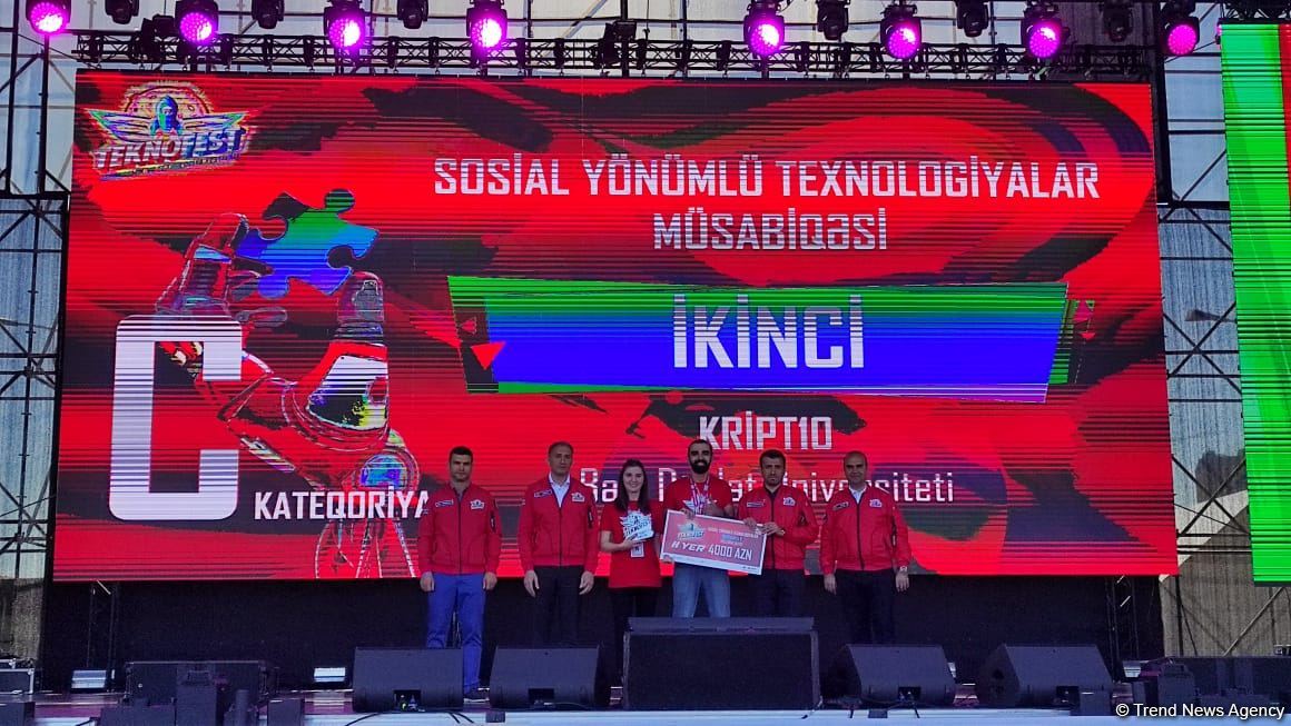 Baku hosts award ceremony for participants and teams of TEKNOFEST festival (PHOTO)