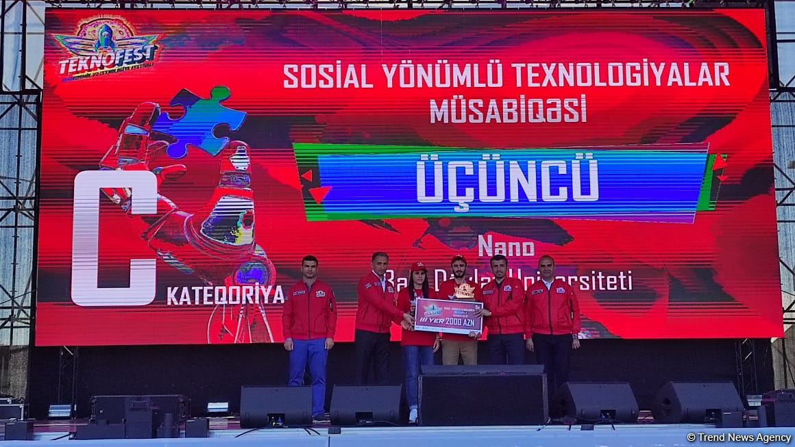 Baku hosts award ceremony for participants and teams of TEKNOFEST festival (PHOTO)