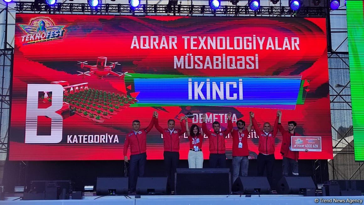 Baku hosts award ceremony for participants and teams of TEKNOFEST festival (PHOTO)