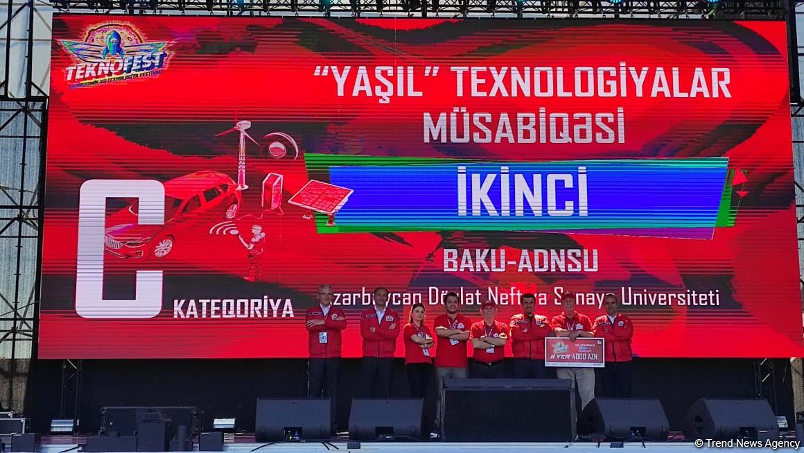 Baku hosts award ceremony for participants and teams of TEKNOFEST festival (PHOTO)