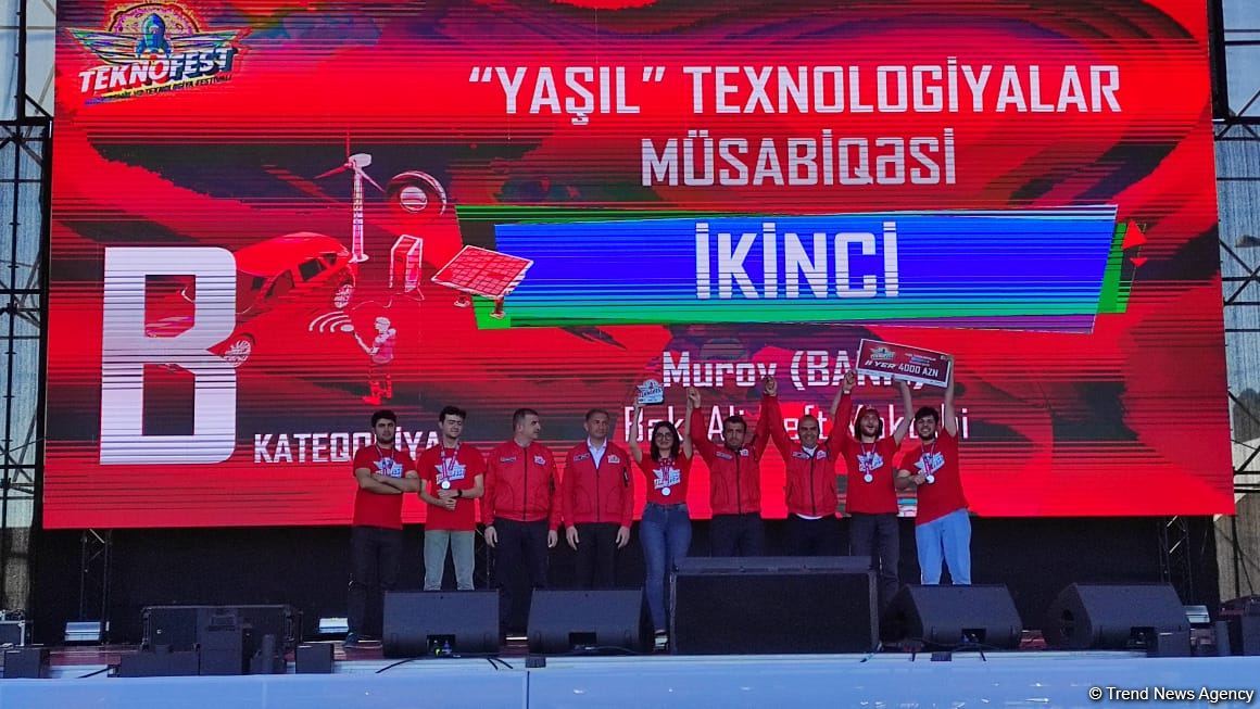 Baku hosts award ceremony for participants and teams of TEKNOFEST festival (PHOTO)