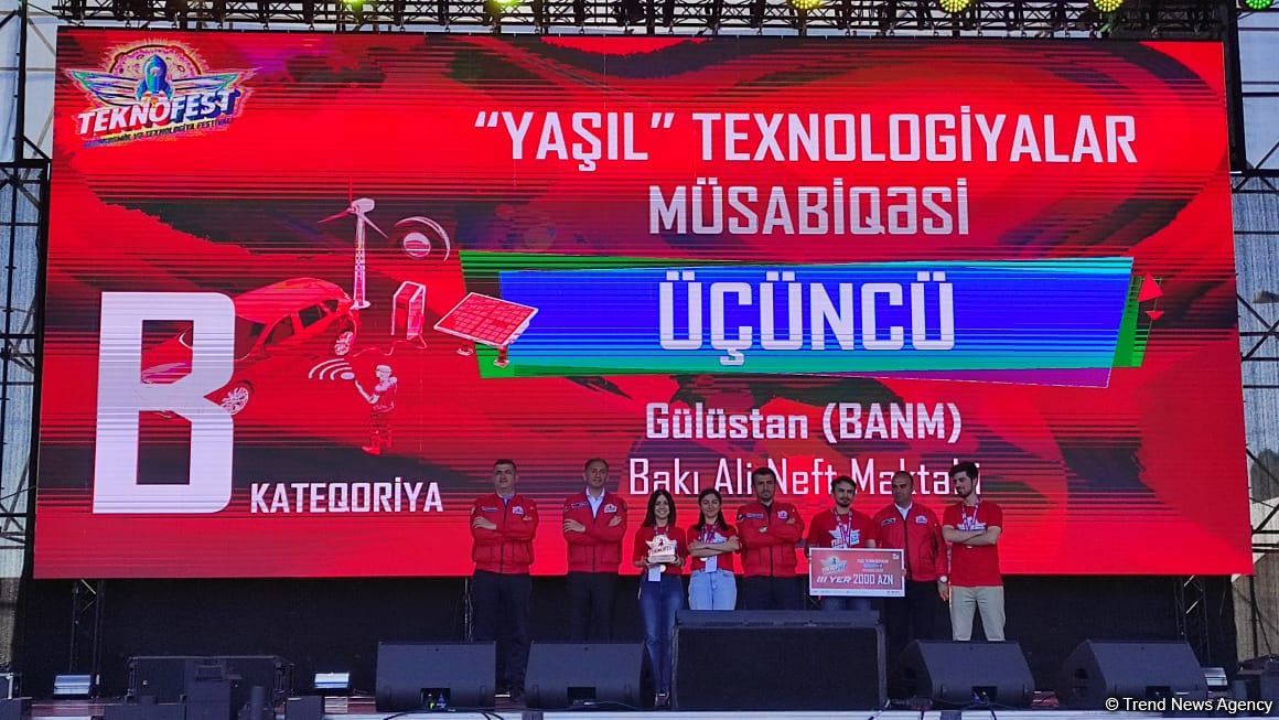 Baku hosts award ceremony for participants and teams of TEKNOFEST festival (PHOTO)