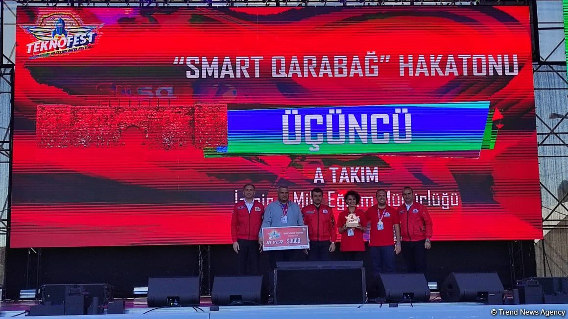 Baku hosts award ceremony for participants and teams of TEKNOFEST festival (PHOTO)