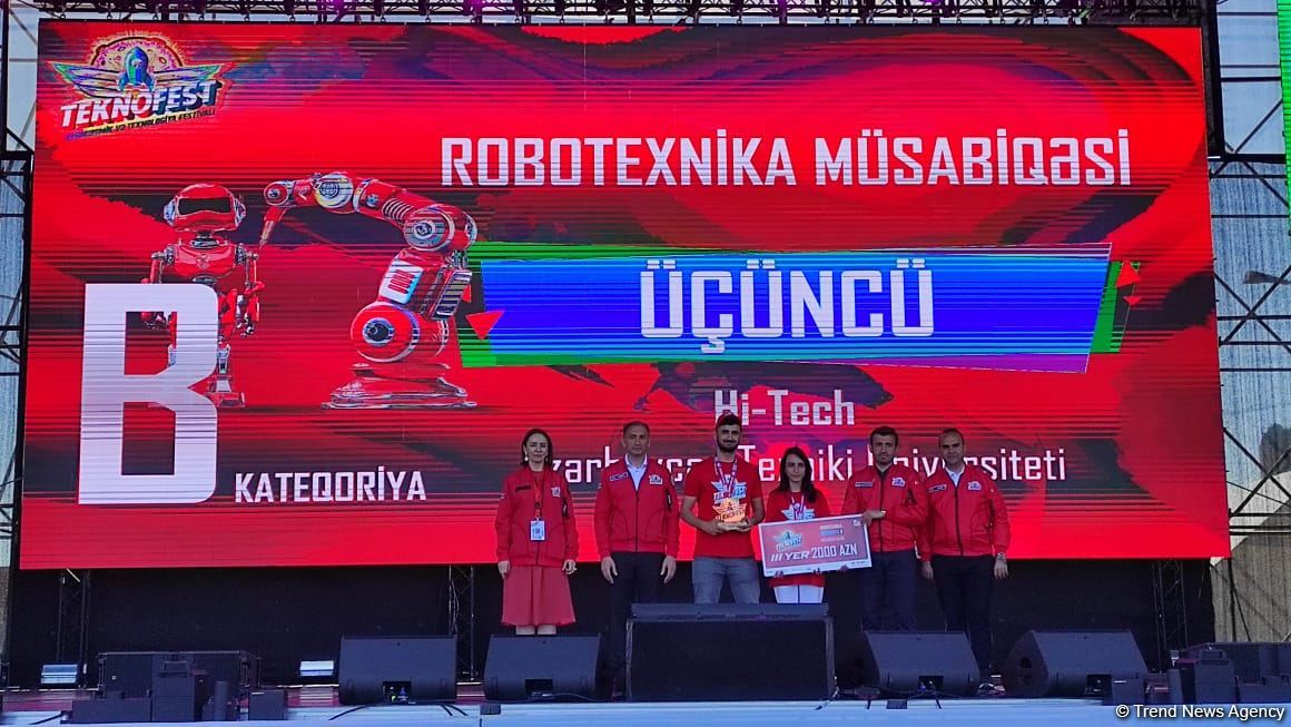 Baku hosts award ceremony for participants and teams of TEKNOFEST festival (PHOTO)