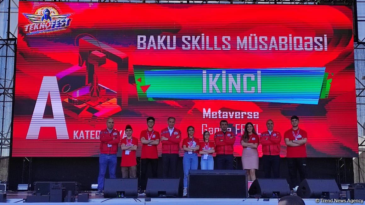 Baku hosts award ceremony for participants and teams of TEKNOFEST festival (PHOTO)