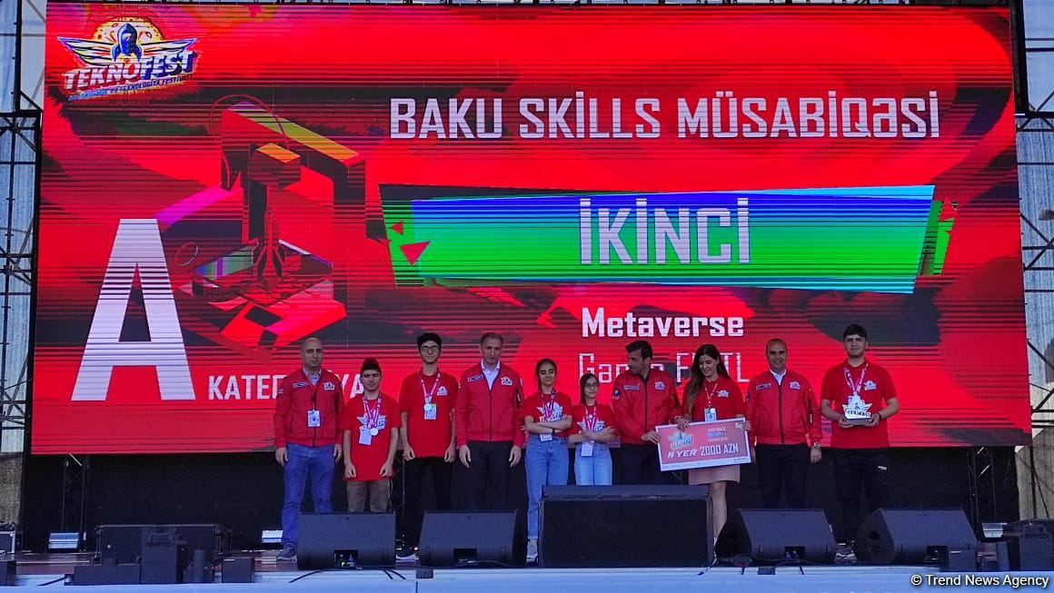 Baku hosts award ceremony for participants and teams of TEKNOFEST festival (PHOTO)