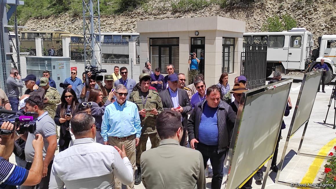 Diplomats view restoration of HPPs in Azerbaijan's Kalbajar (PHOTO)