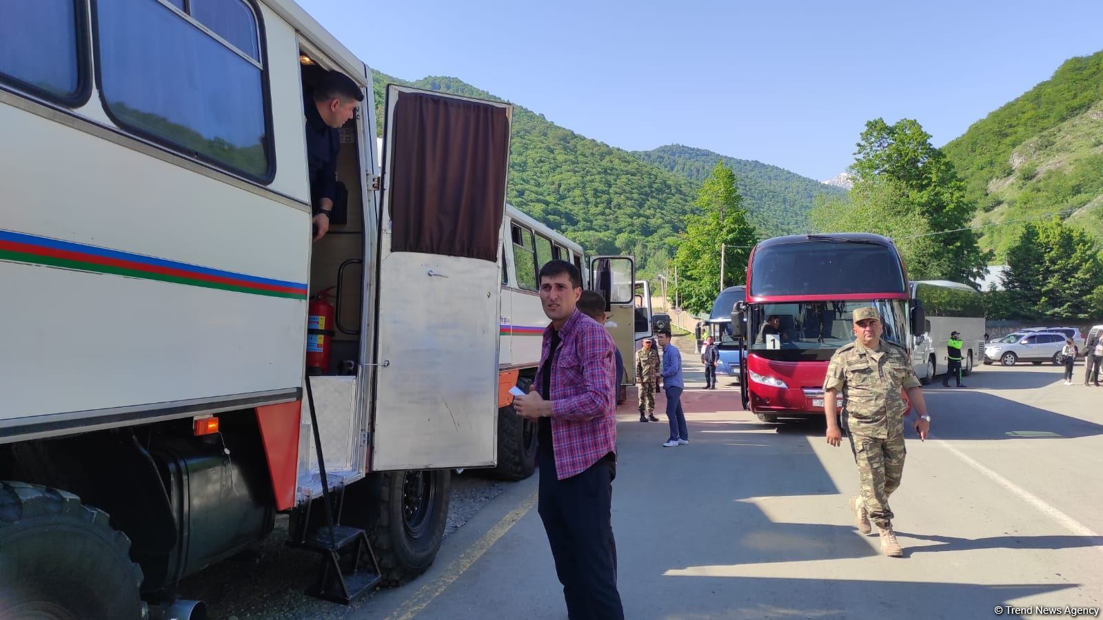 Visit of diplomatic corps representatives to Azerbaijan's Kalbajar begins (PHOTO)