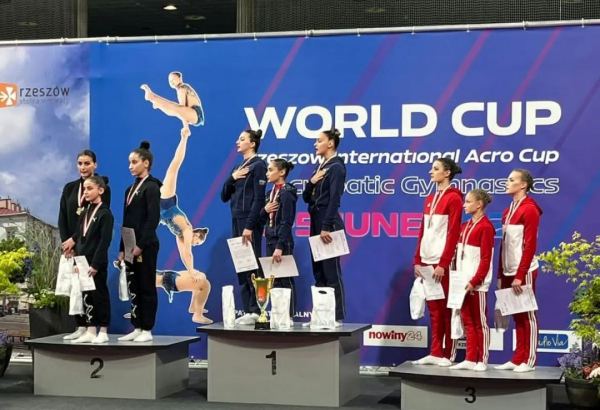 Azerbaijani gymnasts win several medals at World Cup in Poland (PHOTO)