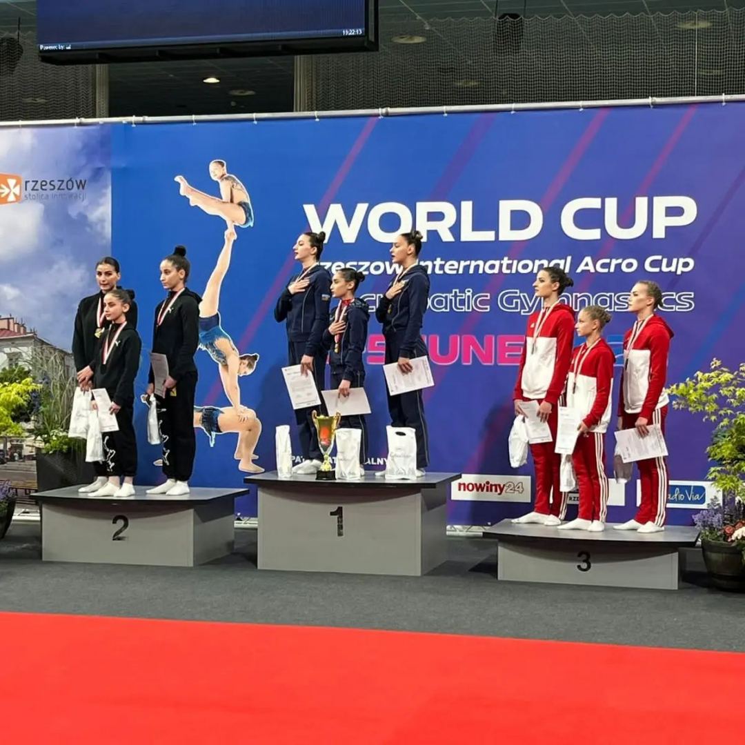 Azerbaijani gymnasts win several medals at World Cup in Poland (PHOTO)
