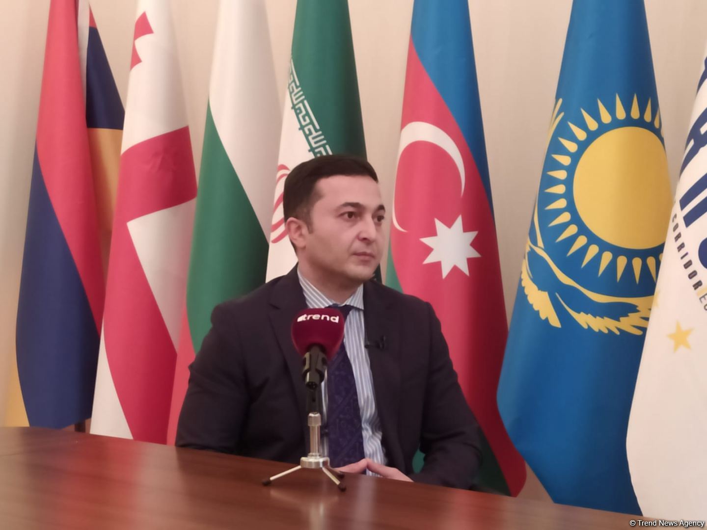 TRACECA predicts significant increase in containerized cargo on Azerbaijani section of Europe-Caucasus-Asia corridor - TRACECA National Secretary (Interview)(PHOTO/VIDEO)